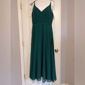 Mother of the bride dress - spring wedding - emerald green